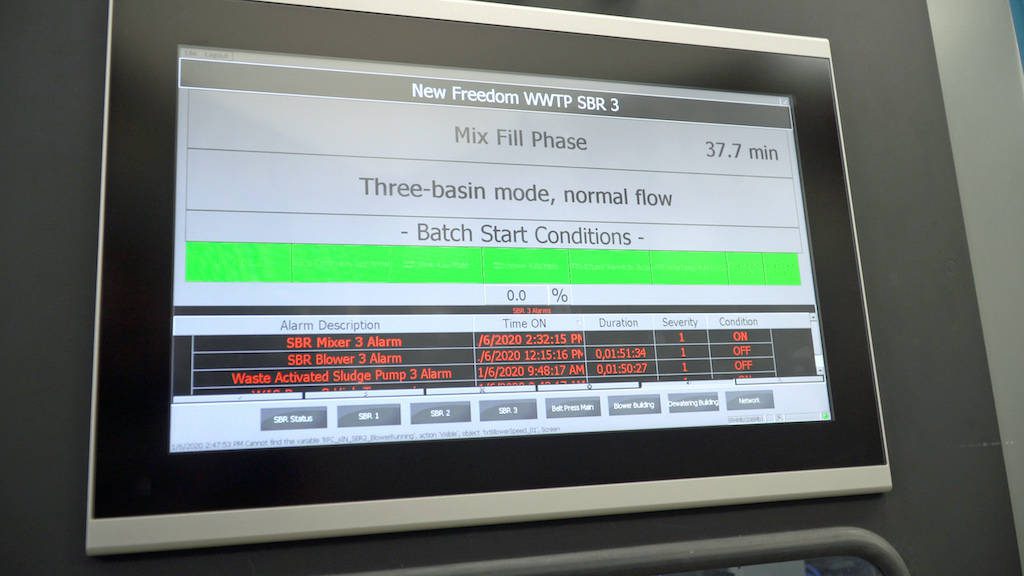 New Freedom Waste Water Plant treatment plant, New Freedom, PA, is an example of how water districts recently replaced a legacy control system and now are using industrial Ethernet protocols to enable more cybersecurity resilience thanks to the Infrastructure Improvement and Jobs Act.