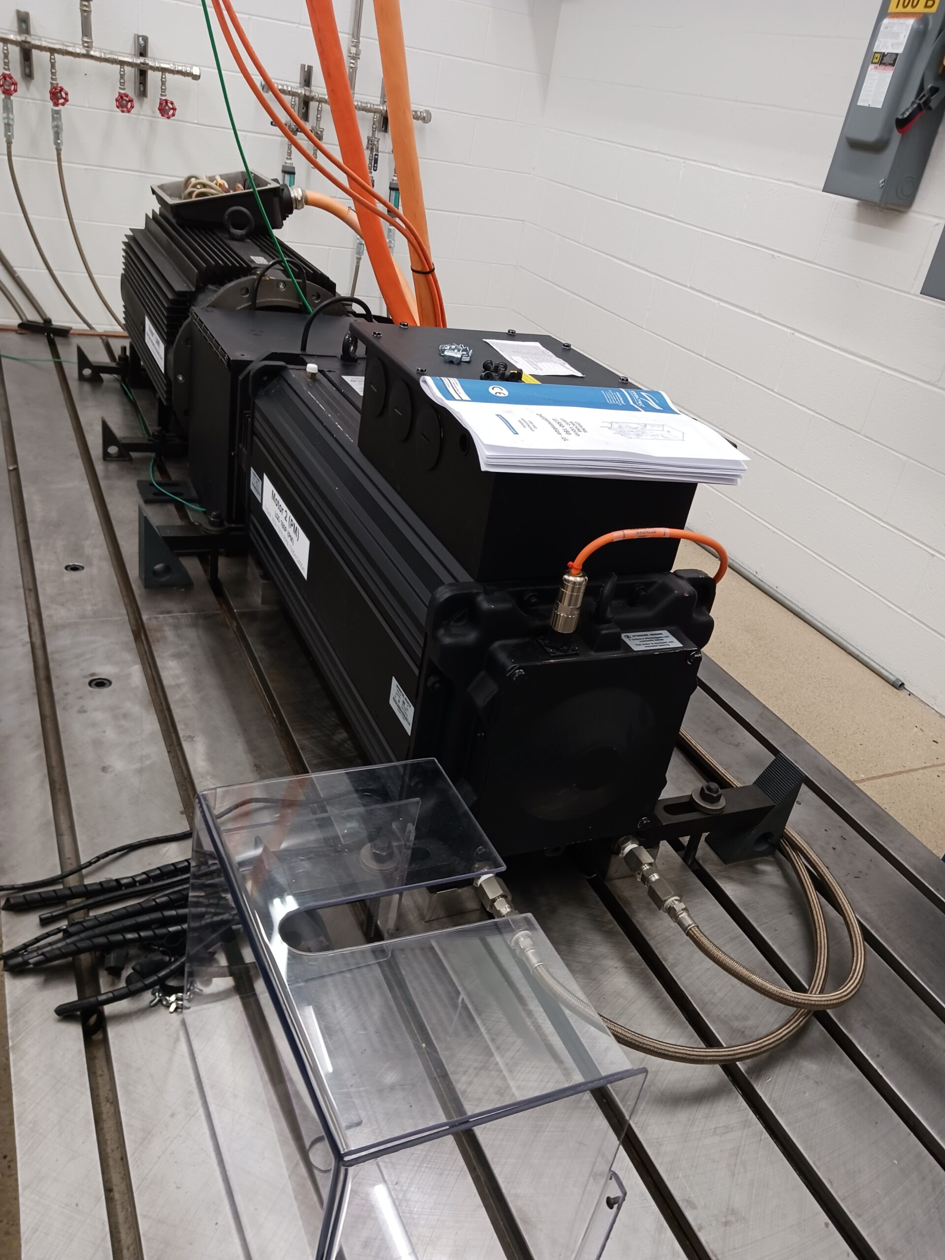 The Rexroth Hoffman Estates, Illinois, headquarters has a dynameter for motor-drive testing. Courtesy: Mark T. Hoske, Control Engineering