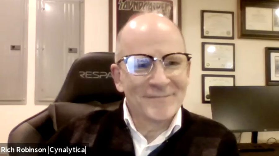 Richard Robinson, CEO of Cynalytica Inc.