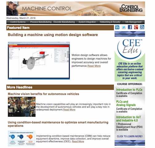 Machine Control Newsletter Machine Control Newsletter