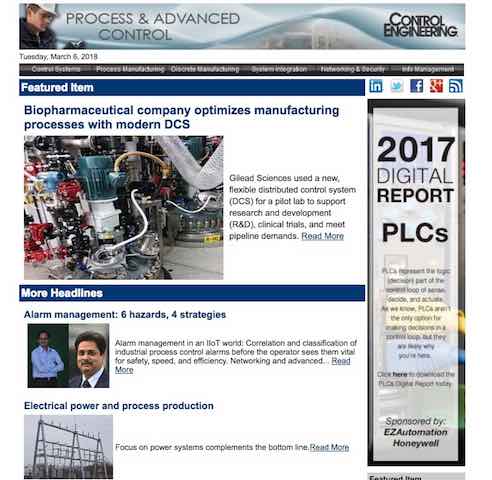 Process & Advanced Control Newsletter Process & Advanced Control Newsletter
