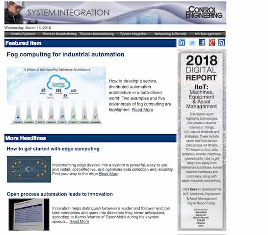 System Integration Newsletter System Integration Newsletter