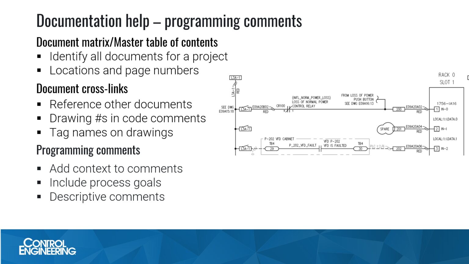 Advice compendium for controls and automation programmers - Control ...