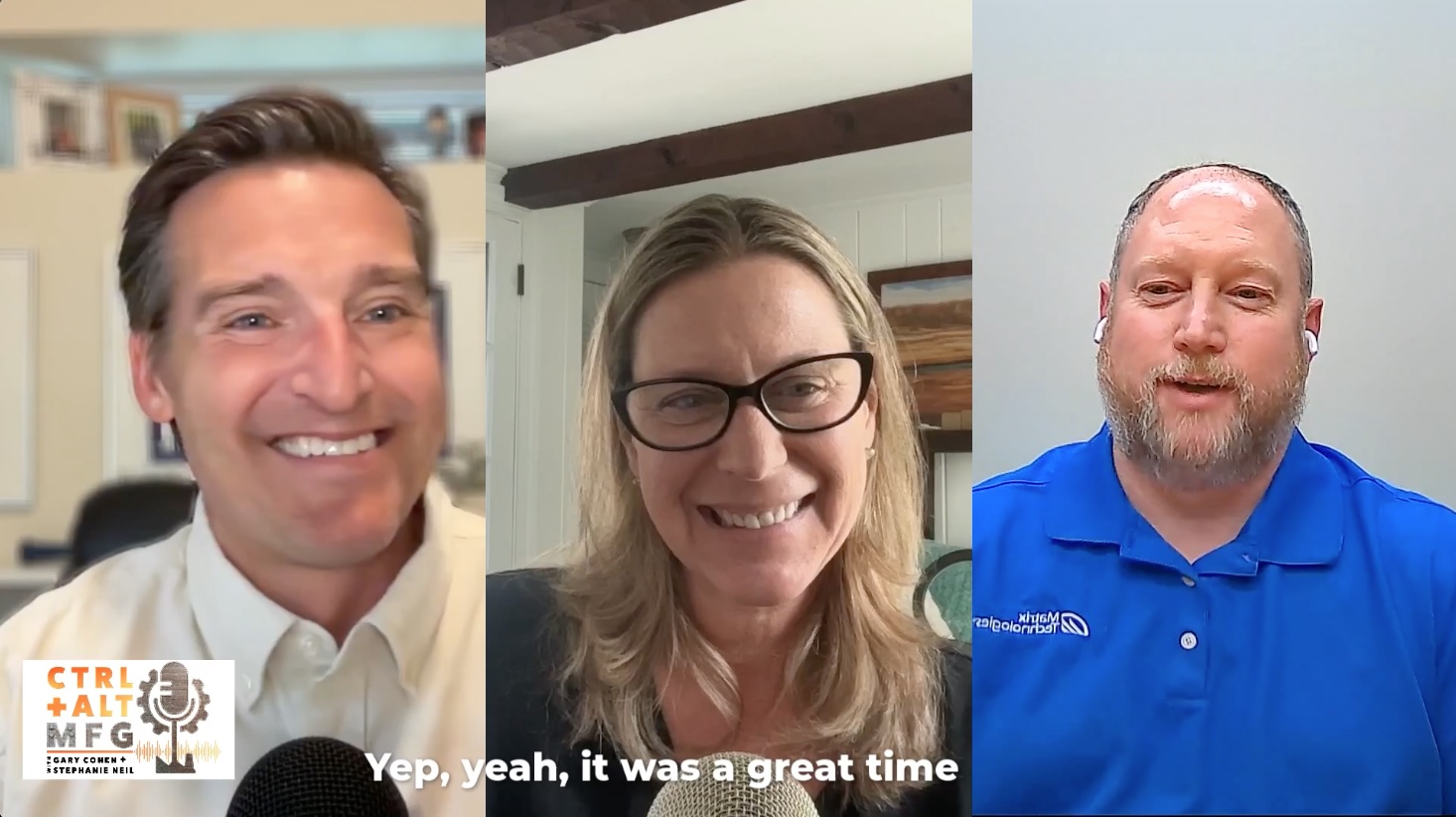 Ctrl+Alt+Mfg podcast, Episode 2 with John Lee of Matrix Technologies.