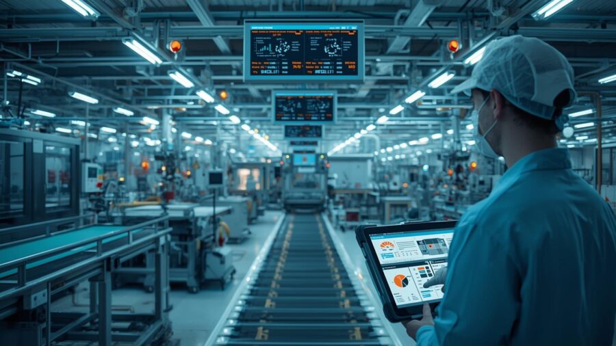 Manufacturing execution systems (MES) are changing the ways in which manufacturers operate. Courtesy: WTWH Media