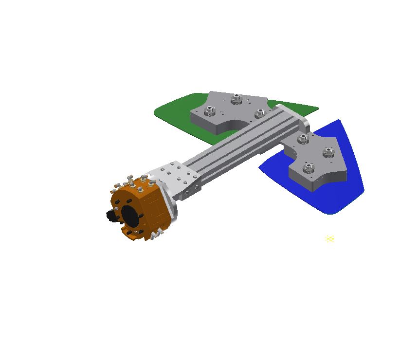 DRM’s end-of-arm tooling (EOAT) designs feature ATI Industrial Automation couplers and vacuum or mechanical gripping, tailored per part geometry and integrated into robotic sequencing. Courtesy: DRM